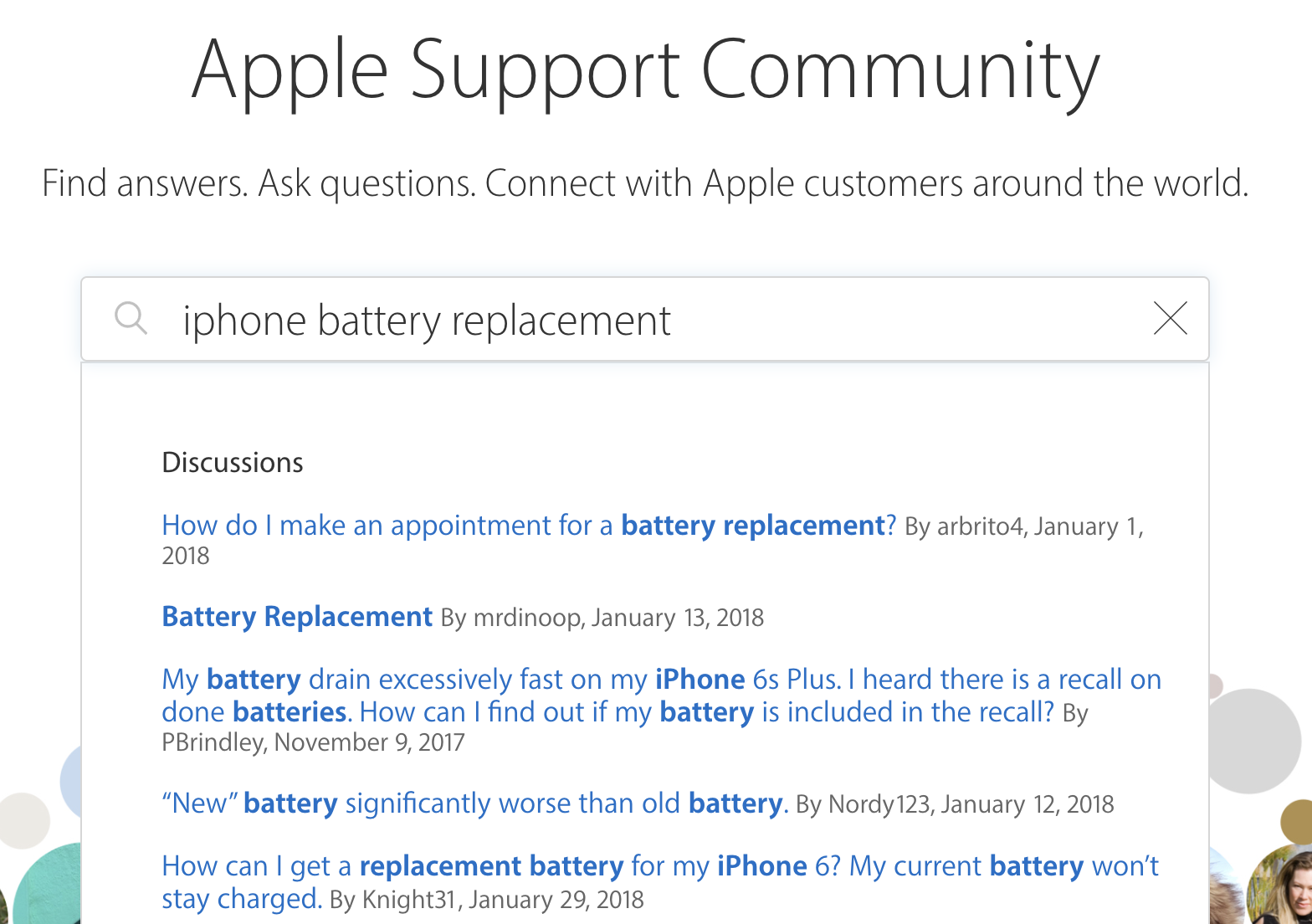 Apple community 5